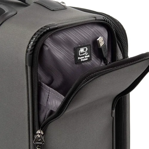 Miniatura 7 de Travelpro Crew Versapack Max Carry-On Exp Rollaboard, Gris (Titanium Grey), Crew Versapack Softside - Equipaje vertical expandible