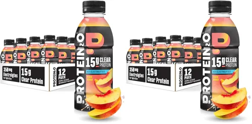 Miniatura 13 de Protein2o - Bebida a base de agua con infusión de 15 gramos de proteína de suero, sabor cereza, botella de 16.9 oz (paquete de 12)