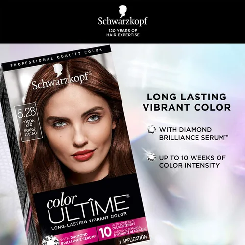 Miniatura 4 de Crema colorante para el cabello Schwarzkopf Color Ultime, 5.28 Rojo Cacao (el empaque puede variar)