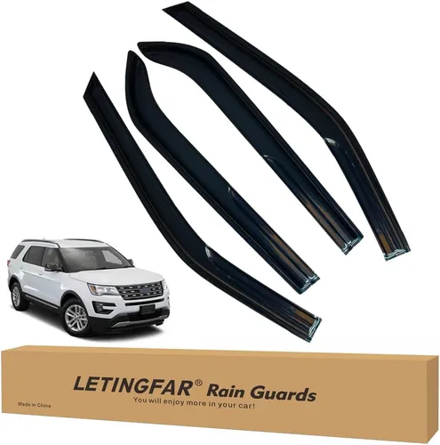 Miniatura 18 de Guardas contra lluvia para parabrisas para Ford F250 F350 F450 F550 Super Duty 1999-2004 2005 2006 2007 2008 2009 2010 2011 2012 2013 2014 2015 2016