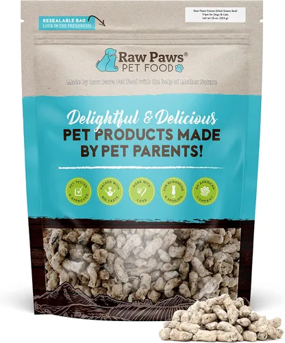Miniatura 9 de Raw Paws Alimento liofilizado para perros y gatos, receta de conejo, 16 onzas, fabricado en Estados Unidos, comida liofilizada para perros, comida