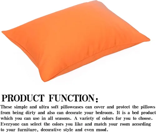 Miniatura 5 de NTBAY Juego de 2 fundas de almohada con cremallera para niños pequeños, 100% microfibra cepillada de 13 x 18 pulgadas, súper suaves y acogedoras