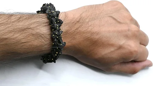 Miniatura 5 de Shungite Fuse Chips Bracelet