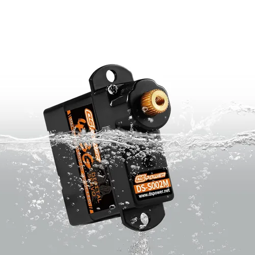 Miniatura 5 de 2 mini servos 4.3G, servomotor micro digital a control remoto, engranaje de metal, servos de dirección sin núcleo para helicóptero de ala fija