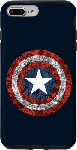 Miniatura 11 de Carcasa para iPhone 11, diseño de Capitán América, con escudo de cómics