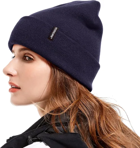 Miniatura 2 de Beanie Hats for Men Women Winter Knit Hat Warm Slouchy Beanie Cuffed Skull Cap
