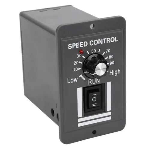 Miniatura 3 de Controlador de velocidad del motor DC 12-60V 10A, regulador de velocidad del motor eléctrico de marcha atrás hacia adelante Controlador de velocidad