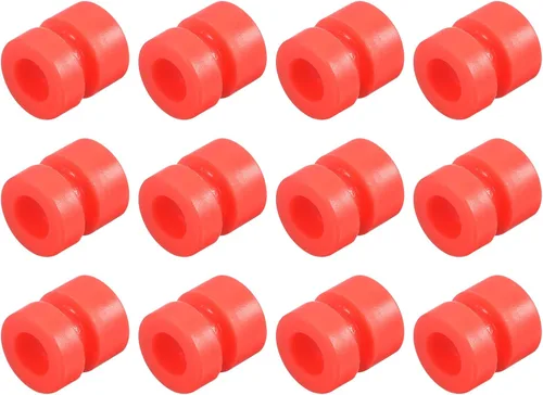 MECCANIXITY Bolas de goma antivibración RC para control remoto F4 F7 controlador de vuelo M3x6.0.236 in bolas de absorción de impactos (rojo),