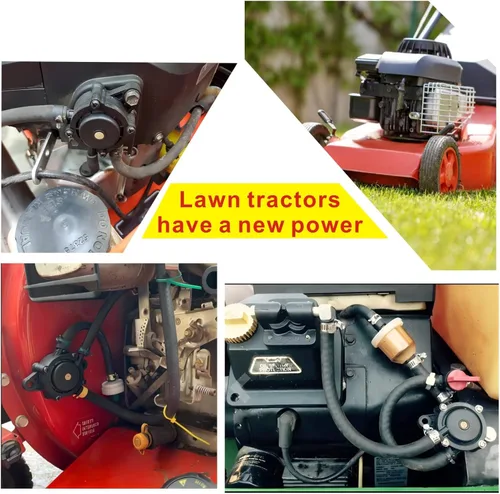 Miniatura 5 de Bomba de combustible de repuesto Briggs 808492 597338 Kohler 17hp-27hp para cortacésped, tractor, carrito de golf, motor y bomba de combustible