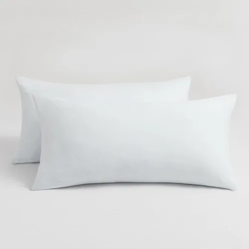 Miniatura 98 de Juego de 2 fundas de almohada pequeñas de punto Jersey Knit para viajes o niños pequeños de 12 x 16 pulgadas, 13 x 18 o 14 x 20 pulgadas, sobre