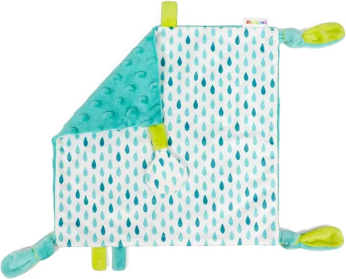 Miniatura 9 de Dr.Rapeti Manta de seguridad para bebé, bebé, niño pequeño, 10 x 10 pulgadas, juguete sensorial lavable, manta de apaciguamiento amoroso (dinosaurio)
