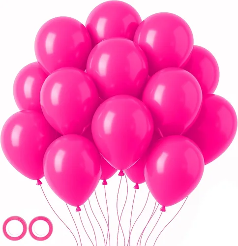 Miniatura 122 de Voircoloria - Globos azul bebé claro, paquete de 66 globos de 12 pulgadas de látex para fiestas para niños y niñas, para cumpleaños, baby shower, 16