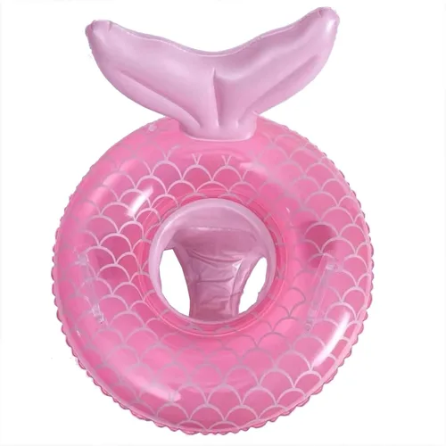 Flotador de natación para bebé, lindo flotador con asiento y asa, flotadores de piscina, juguetes divertidos para balsa de agua, suministros de