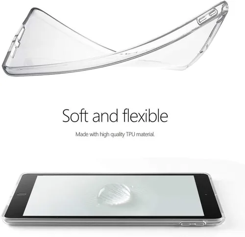 Miniatura 5 de iCoverCase Funda transparente para iPad mini 5, funda protectora flexible de TPU suave transparente ultrafina para iPad mini 5 de 7.9 pulgadas