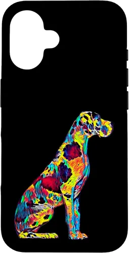Miniatura 32 de Funda para iPhone 17 con diseño de perro gran danés