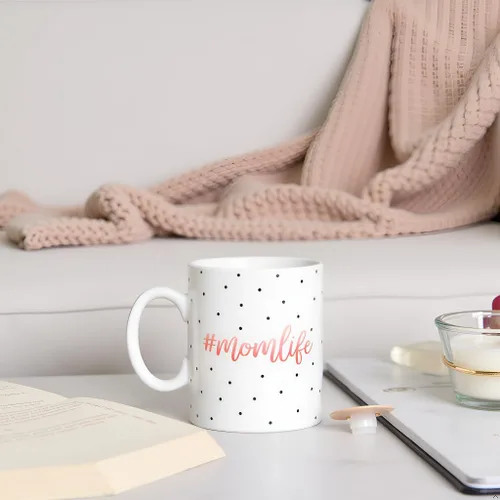 Miniatura 7 de Little Pear Taza Mom Life, Taza de Café de Cerámica, Regalo Ideal para Madres Nuevas y Futuras, Apta para Lavavajillas y Microondas, 13 onzas