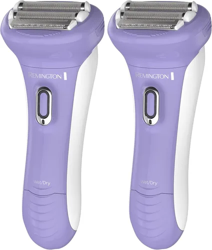 Miniatura 14 de Depiladora eléctrica recargable Remington WDF5030 para dama, para depilación en seco y sobre la piel húmeda, color morado y blanco, Púrpura/Blanco