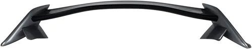 Miniatura 14 de IKON MOTORSPORTS, Alerón de maletero prepintado compatible con Honda Civic 4Dr Sedan 2016-2021, TR pintado #731513 Centro negro brillante y tapa