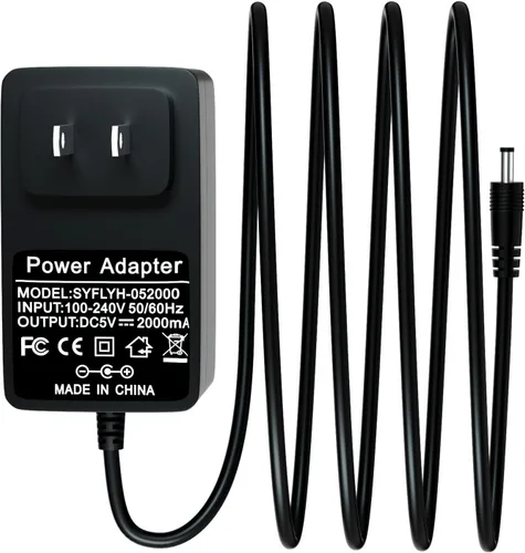 Miniatura 8 de Adaptador de corriente de 5V 1.2A para teléfonos Yealink compatible con T53, T53W, T26P, T27, T28P, T34W, T41P, T42G, T43U, T20P, T22P, MP50