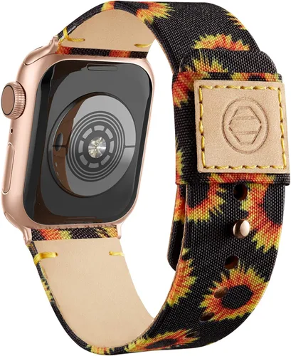 Miniatura 10 de Recoppa Correas de tela compatibles con Apple Watch de 1.929 in, 1.811 in, 1.772 in, 1.732 in, 1.654 in, 1.496 in, 1.575 in, 1.614 in, correa