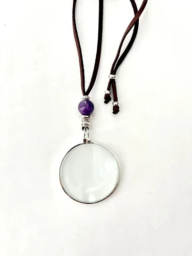 Miniatura 35 de by Wendra Collar con aumento, elementos naturales para aumentar la visión y la energía. ¡Deja tus lentes de lectura en casa! La Loupe