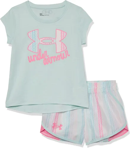 Miniatura 185 de Under Armour baby-girls Ua Terrazzo Leopard Heart SetShort Set