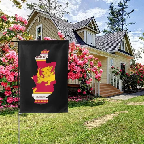 Miniatura 5 de Central Province Flag Map Garden Flag 28"x40" Inch Double Sided Garden Flags Home Lawn Outdoor Decor Flags Party Banner Welcome Flag