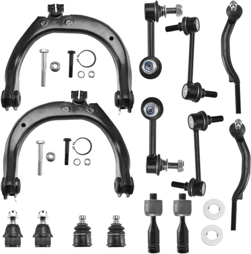 Miniatura 8 de Kit de suspensión 2 brazos de control delanteros inferiores compatibles con Buick Rainer 2004-2007 Chevrolet Trailblazer Gmc Envoy 2003 Isuzu