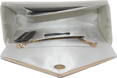 Miniatura 5 de Bolsas de noche para mujer, bolso de mano pequeño, lindo y clásico, cruzado, para fiesta de boda formal, con cadena desmontable