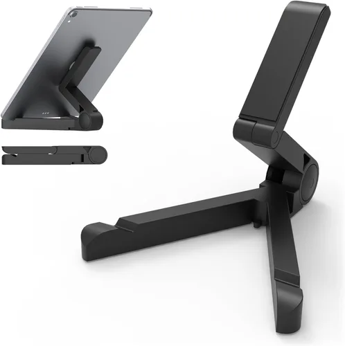 Kado Soporte para tablet para tablet, soporte ajustable para monitor portátil, accesorios plegables para iPad para oficina, compatible con Kindle,