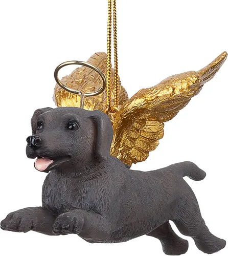 ORNAMENTO DE ANGEL WEIMARANER