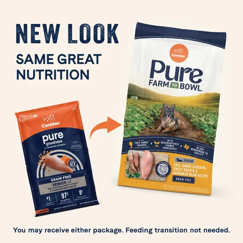 Miniatura 2 de Canidae Pure - Receta para perros adultos, ingredientes limitados. Comida seca de primera para perros, libre de granos