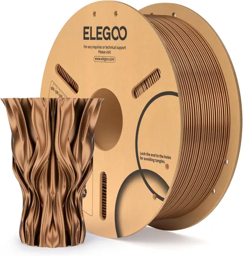 Miniatura 50 de ELEGOO Filamento PLA 1.75mm Azul Oscuro & Rojo 2KG, Filamento para Impresora 3D con Precisión Dimensional +/- 0.02mm, Paquete de 2 Carretes de 1kg