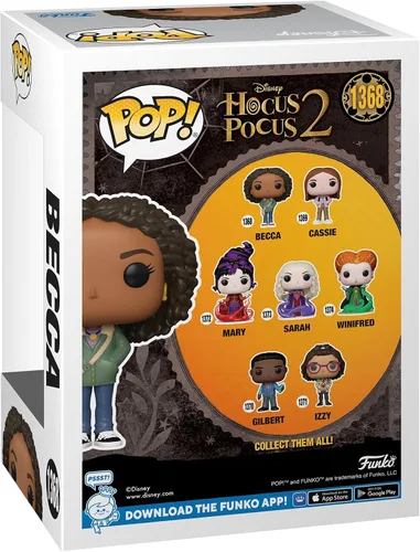 Miniatura 4 de Funko Pop! Disney: Disney Hocus Pocus 2- Becca con accesorios - Figura de vinilo coleccionable - Idea de regalo - Productos oficiales - para niños