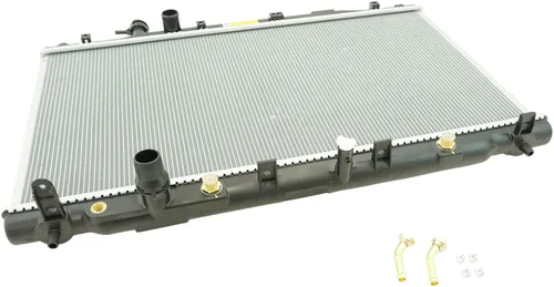 Miniatura 131 de TRQ Radiador de 1 fila de núcleo de aluminio de 26.5 pulgadas de ancho de núcleo compatible con Chevrolet Captiva Sport 2012-2015 Saturn Vue