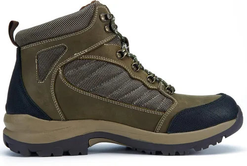 Miniatura 3 de Mens Fashion Leather Oxford Boots Mid-Top Causal Ankle Boot Daily Shoes for Men