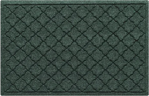 Bungalow Flooring Waterhog - Tapete para puerta, 2 x 3 pies, fabricado en Estados Unidos, duradero y decorativo, antideslizante, interior/exterior,