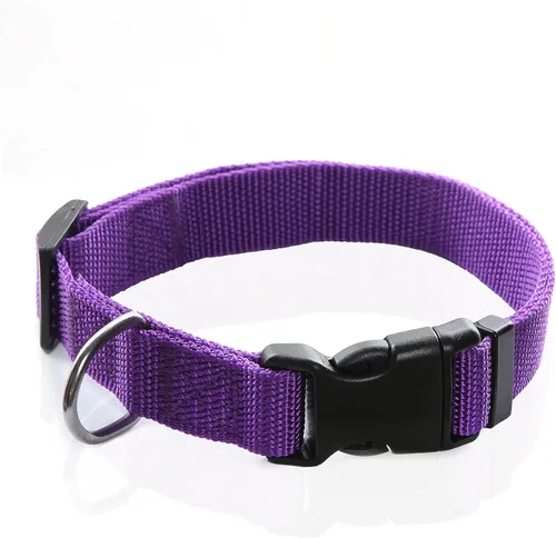 Miniatura 16 de Collar ajustable de nailon para perro, collar para mascotas de 1 pulgada, 3/4 pulgadas, 5/8 pulgadas de ancho, para perros grandes, medianos