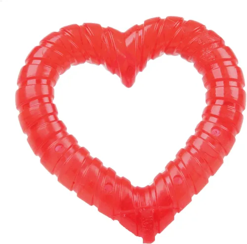 SmartPetLove Juguetes de dentición para cachorros Snuggle - Calman naturalmente y proporcionan alivio con hielo (forma de corazón)