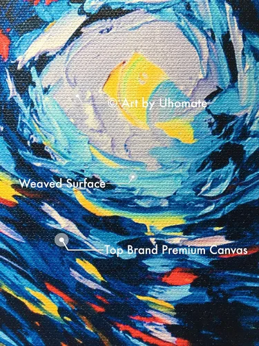 Miniatura 3 de Uhomate Decoración de pared de unicornio El último unicornio Vincent Van Gogh Noche estrellada pósteres para el hogar, lienzo para decoración
