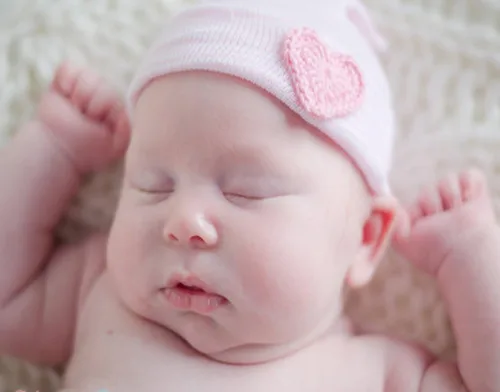 Miniatura 27 de Evelin LEE boina de lana con lazo para niña recién nacida