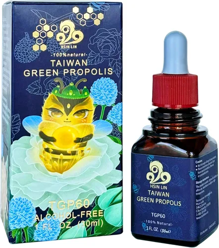 Propóleos verdes de Taiwán, Propolin de alta concentración > 60mg/ml, rico en nutrientes, antioxidante