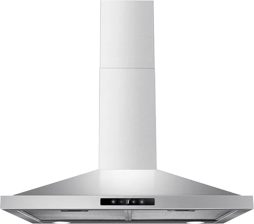 Miniatura 8 de Tieasy Campana extractora de 30 pulgadas para montaje en pared, campana de ventilación de cocina de 450 CFM en acero inoxidable, campana