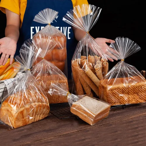 Miniatura 2 de Symbiontia 50 bolsas de celofán de celofán de 14 x 18 pulgadas, transparentes y planas para envolver regalos, panadería, galletas, dulces, postres