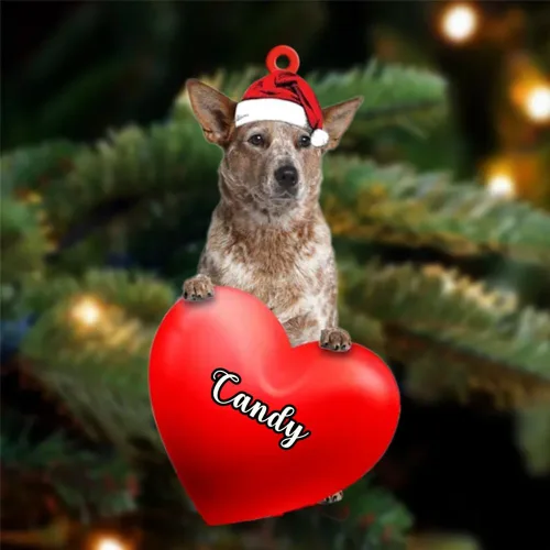 Miniatura 108 de Adornos de Navidad personalizados para perros, nombre personalizado, adorno de Malamute de Alaska, adornos acrílicos, regalos de Navidad, amantes