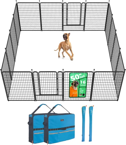 Miniatura 56 de FXW Rollick - Corralito para perros para patio, campamento con casa rodante, patentado, 24 pulgadas, 2 paneles