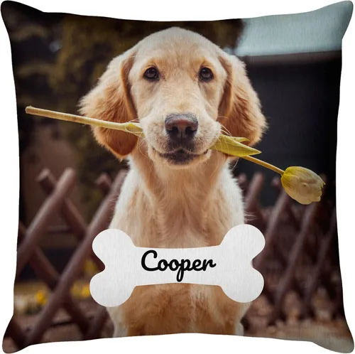 Miniatura 19 de Easycosy Almohada personalizada con texto de imagen, funda de almohada con foto, regalos personalizados para parejas, funda de cojín con foto, 4