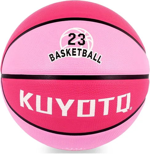 Miniatura 16 de KUYOTQ Kids Toddler Youth Adult Size 3/4/5/6/7 Basketball 22/25.5/27.5/28.5/29.5" Thickened Rubber or Faux Leather Indoor Outdoor Basketball for
