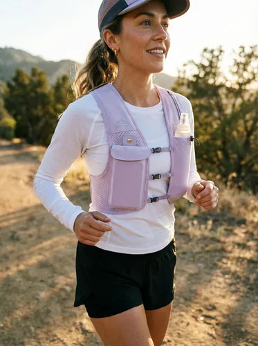 Miniatura 8 de Zelvot Chaleco para Correr para Mujeres y Hombres, Patente Original de EE. UU., Chaleco de Hidratación para Correr con Correas de Pecho Ajustables