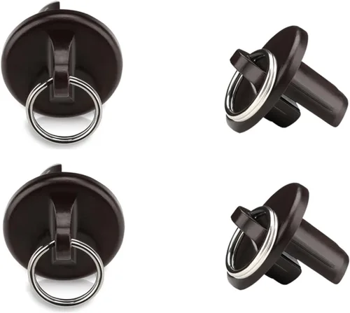 Miniatura 10 de Piezas de repuesto para persianas para exteriores con anillo, doble mejora de resistencia, resistencia a la intemperie, compatible con persianas